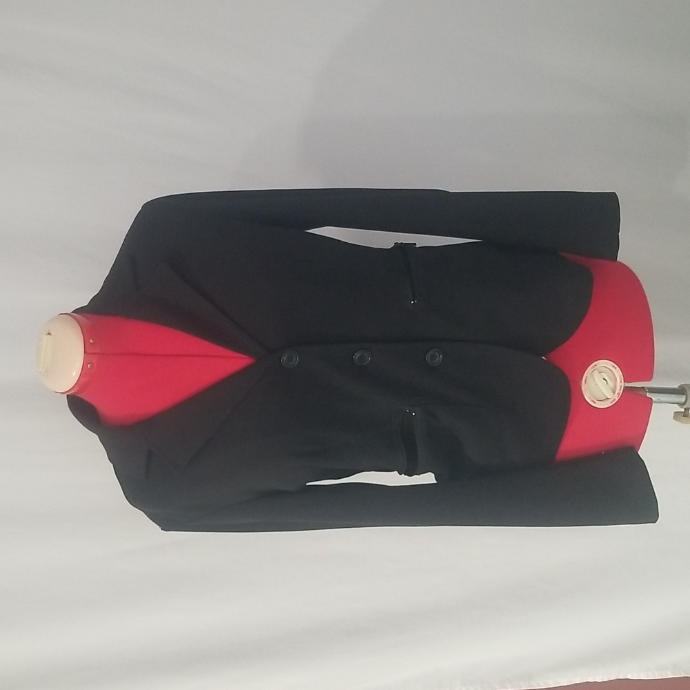 Suzy sheer blazer black size lg